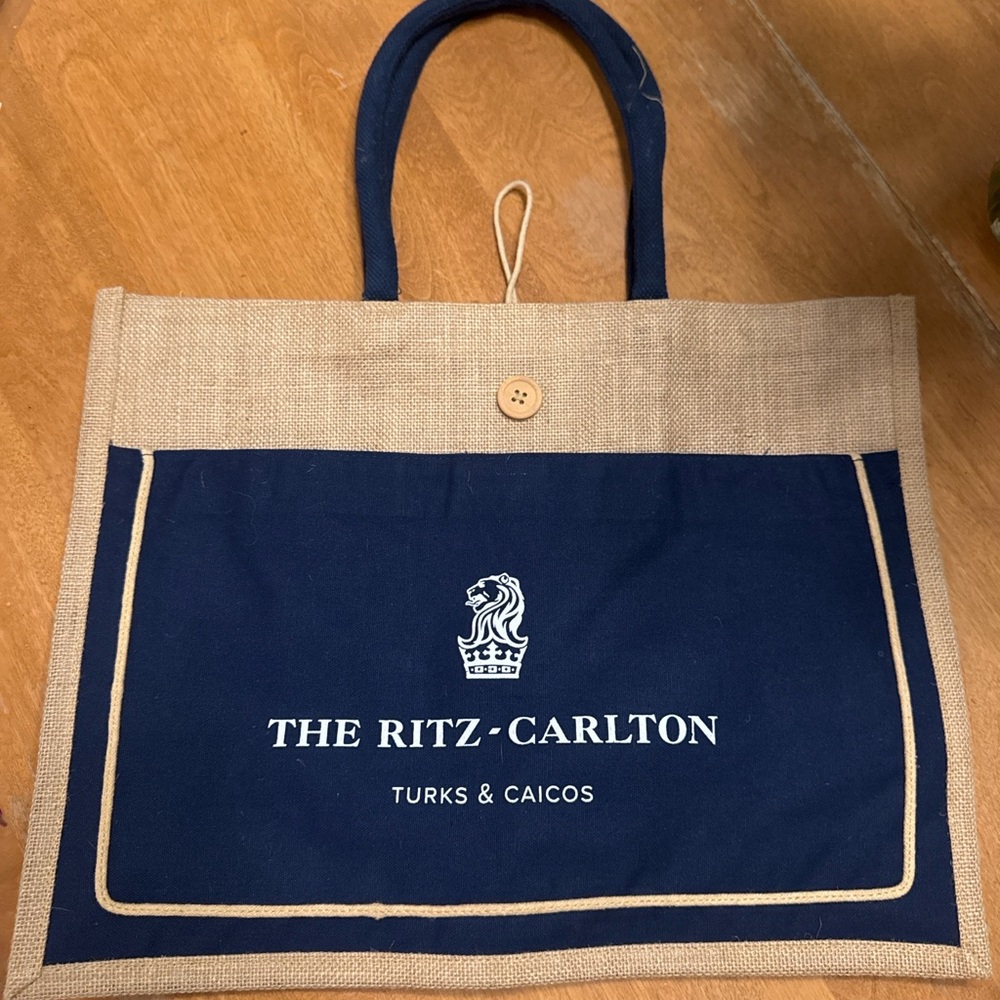 Never Used Ritz-Carlton Beach Tote Bag